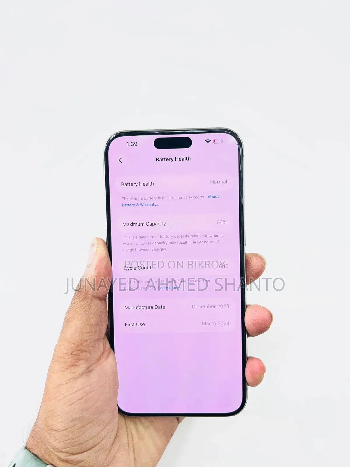 Apple iPhone 15 Pro Max 256 GB Gray