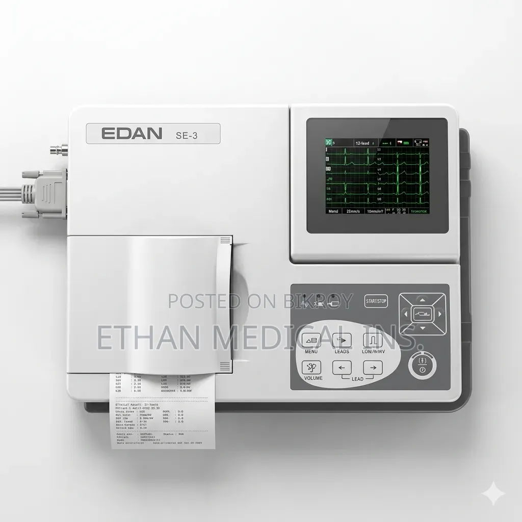 3 Channel ECG Machine