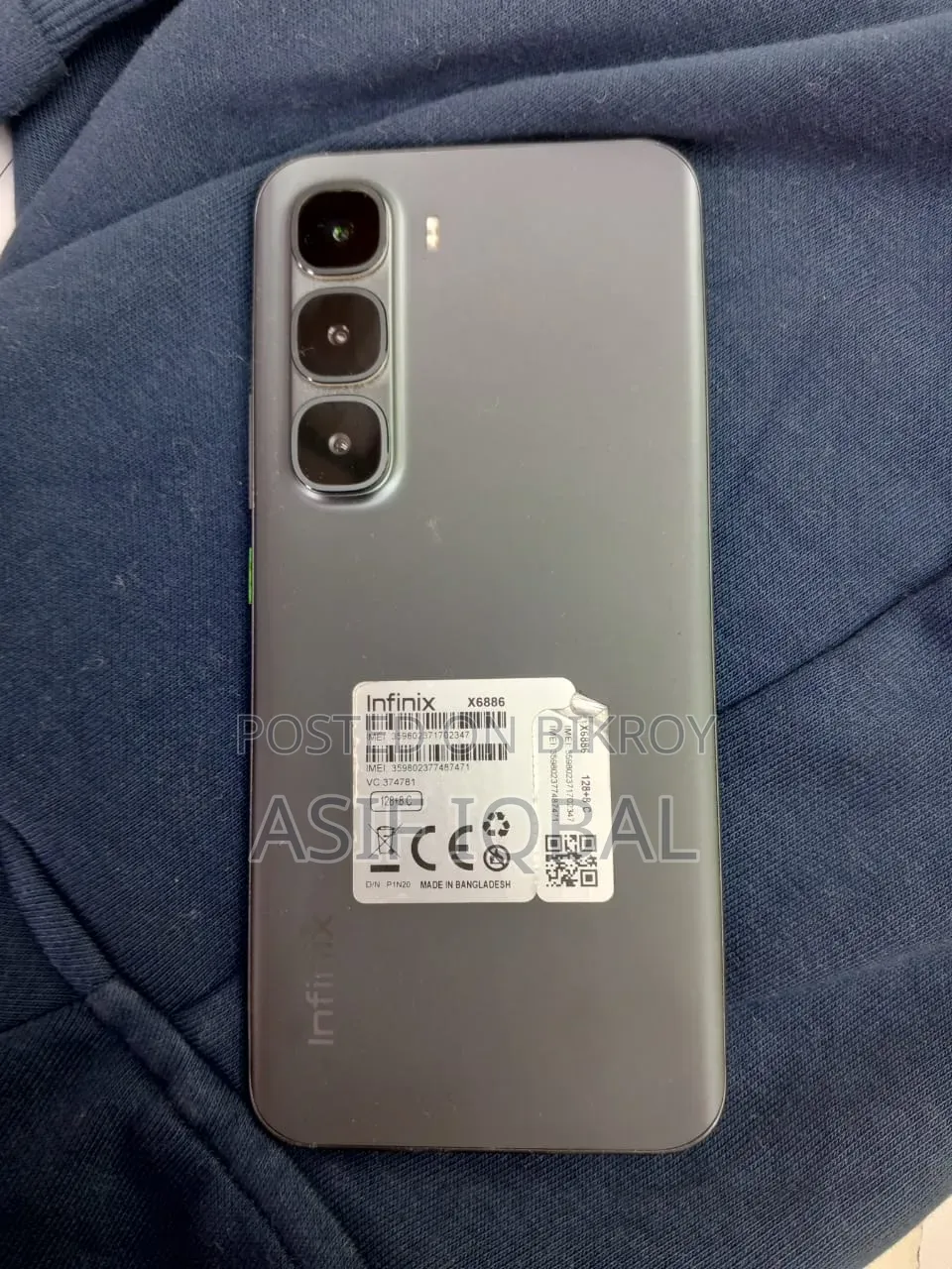 Infinix Hot 60 Pro+ 128 GB Gray