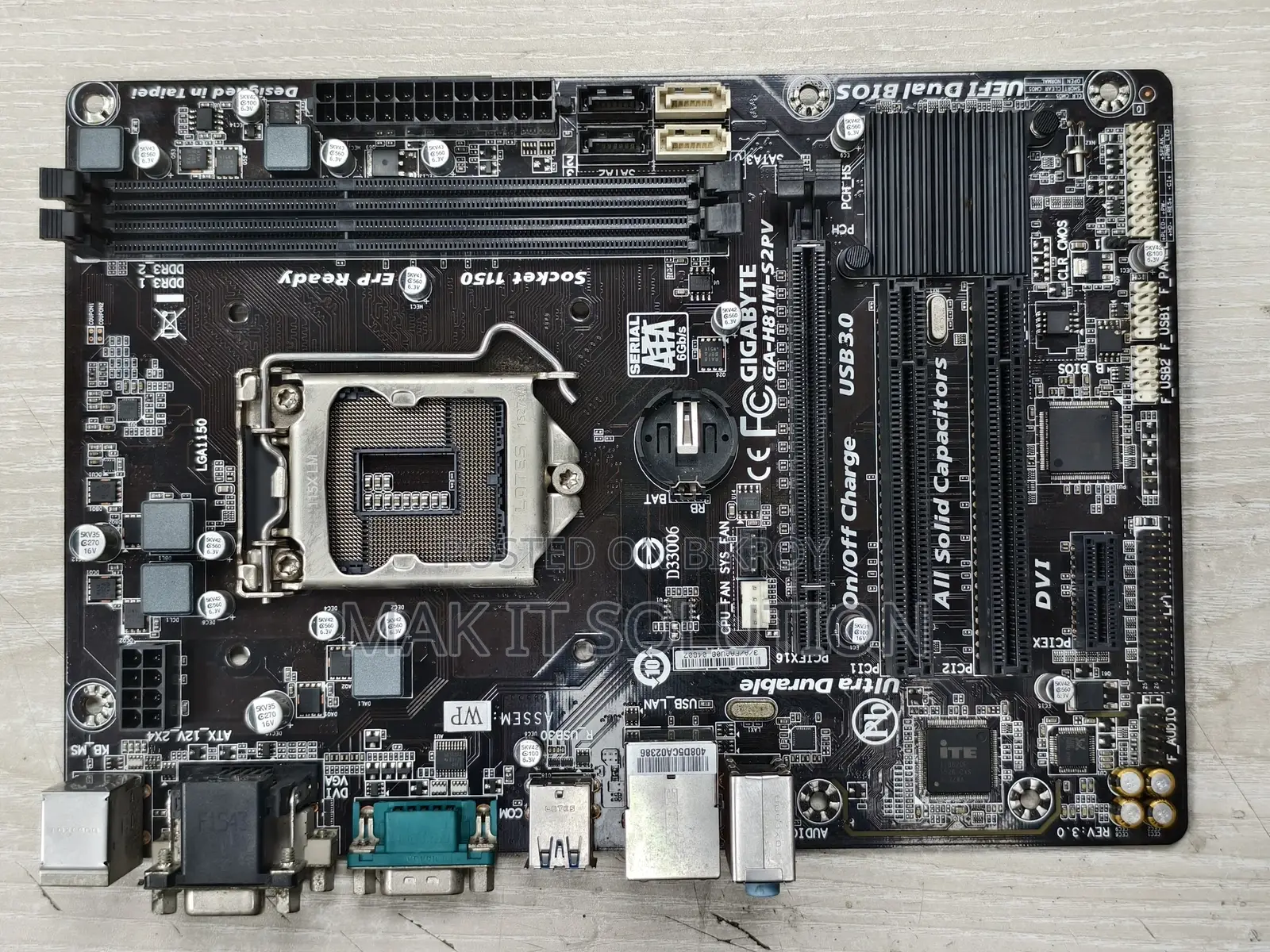 Gigabyte GA-H81M + Pentium G3250 Combo PC Parts for Sale