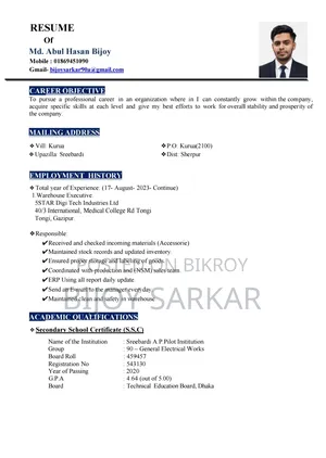 Applying for a new job in hopes of a better salary