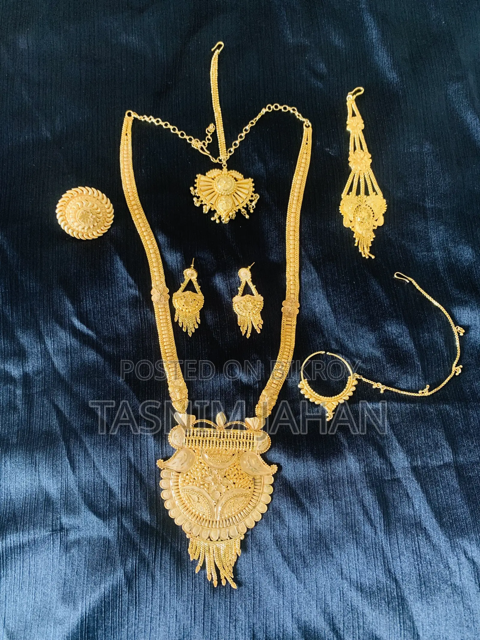 Gold Plated Jewelry Set