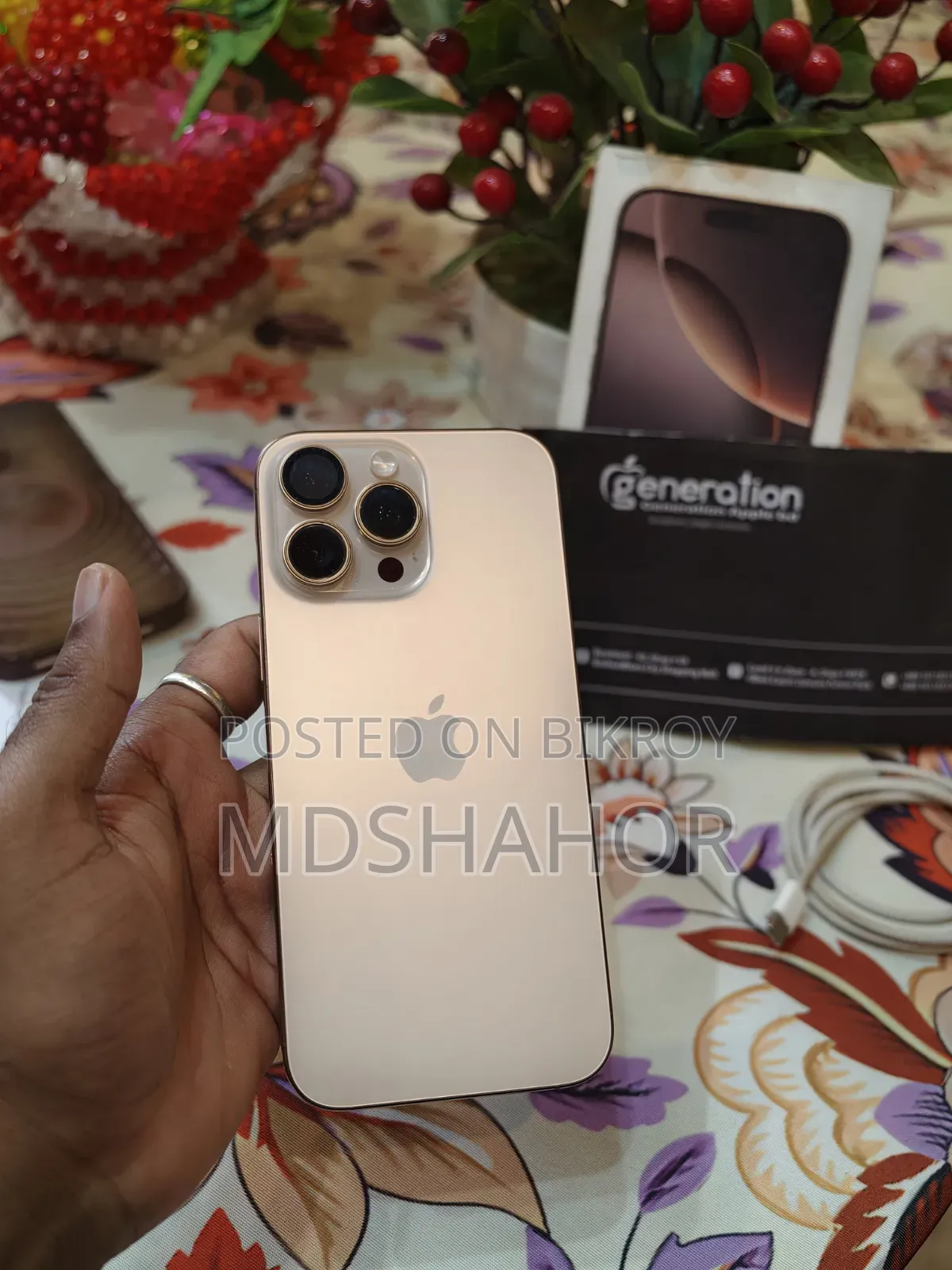 Apple iPhone 16 Pro Max 256 GB Rose Gold