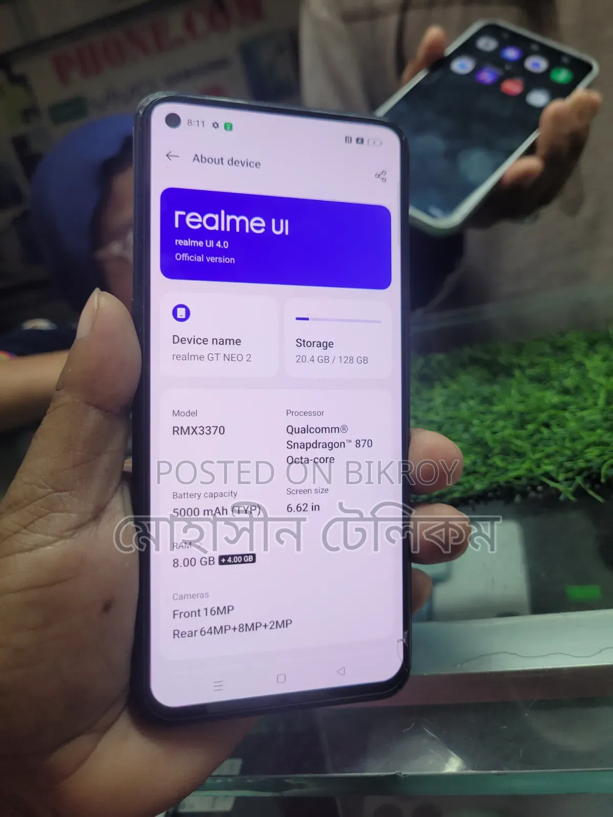 Realme GT Neo2 128 GB Red