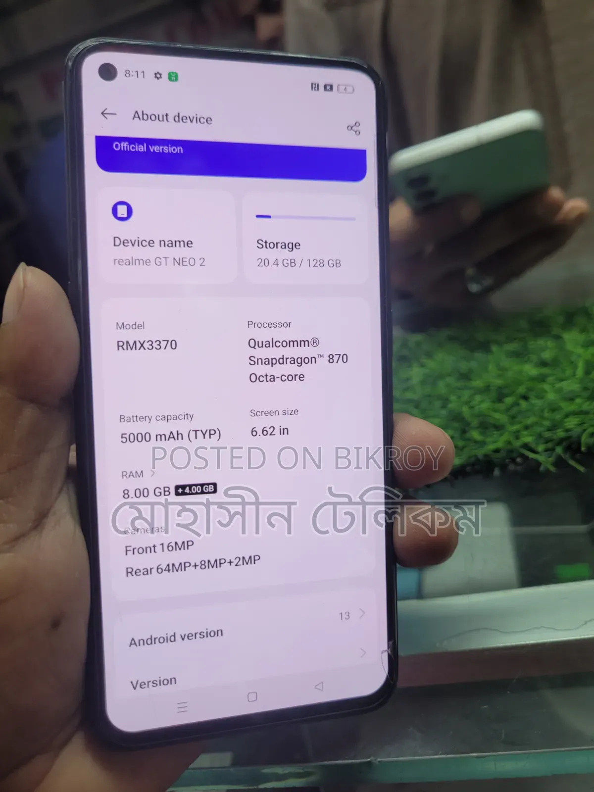Realme GT Neo2 128 GB Red