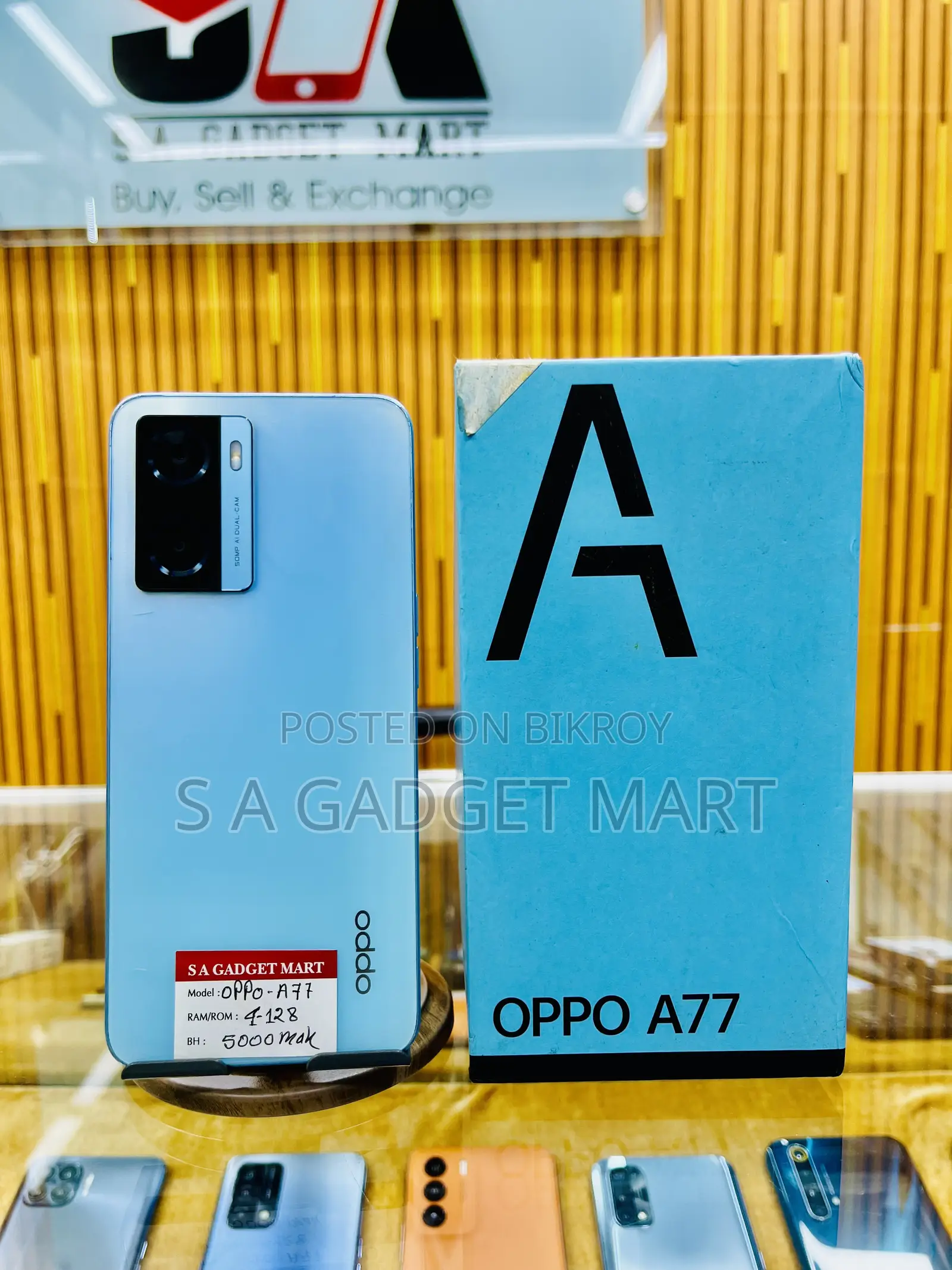 Oppo A77 4G 128 GB Blue