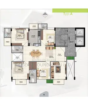 4bdrm Apartment in M. Islam Foundation, Aftab Nagar for Sale