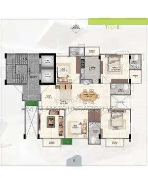 4bdrm Apartment in M. Islam Foundation, Aftab Nagar for Sale