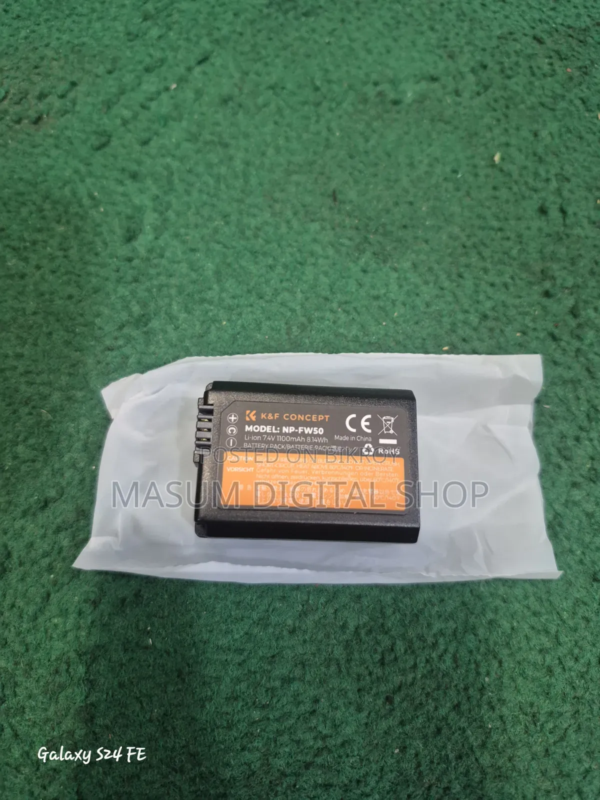 Sony A6000,6100,6300,6400 All Model Camera K F Company Battery