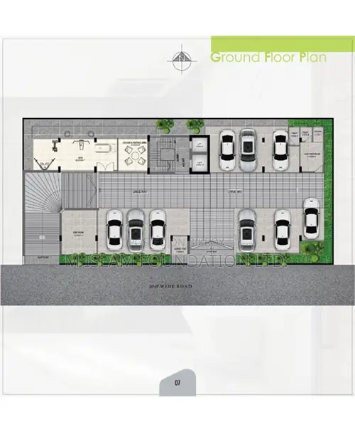 4bdrm Apartment in M. Islam Foundation, Aftab Nagar for Sale