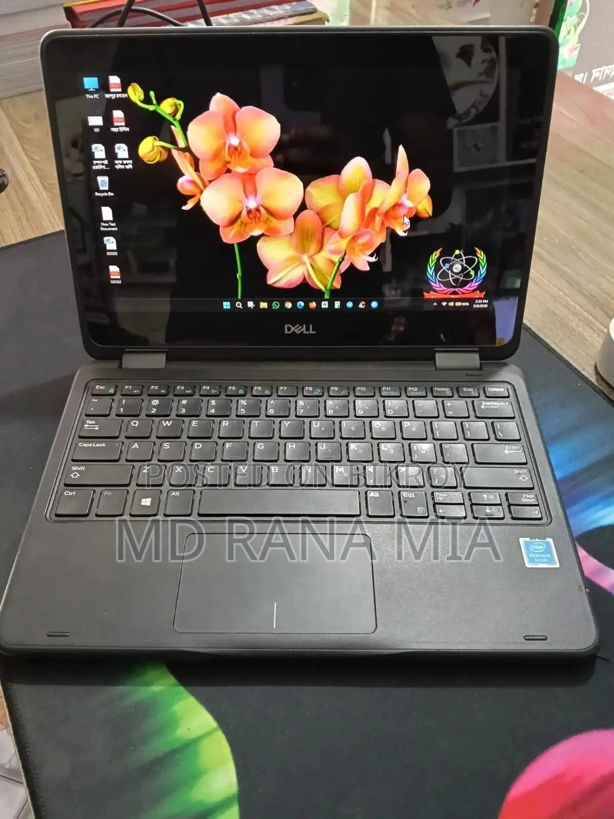 Laptop Dell 8GB Intel Pentium SSD 128GB