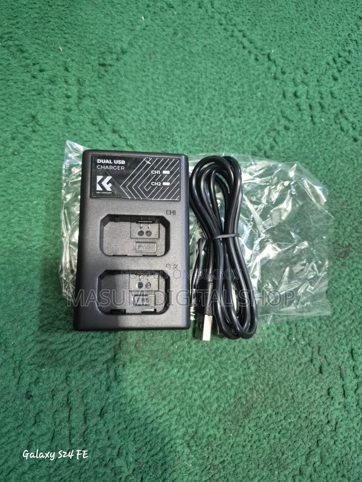 Sony A6000, 6100, 6300, 6400 K&F Concept Dual Charger
