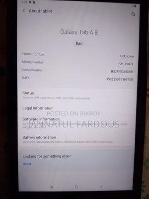 Samsung Galaxy Tab a 8.4 (2020) 32 GB Black