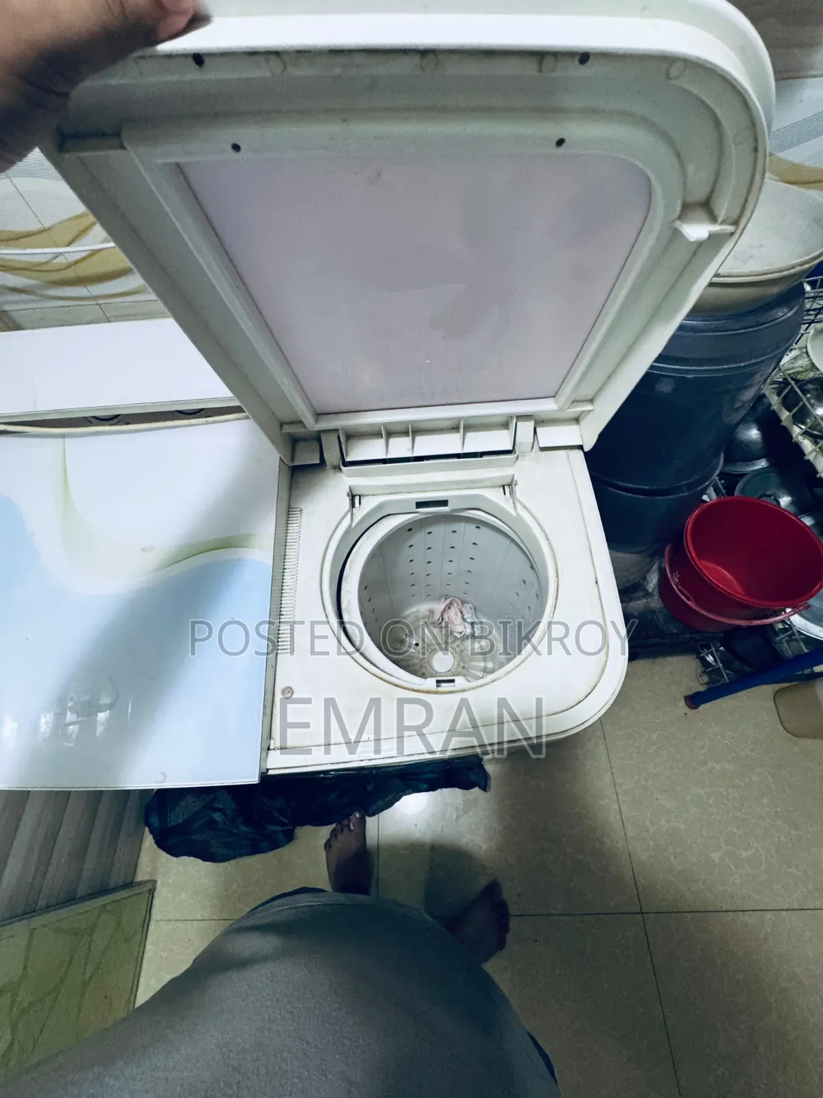 Walton Semi-Automatic 9kg Washing Machine