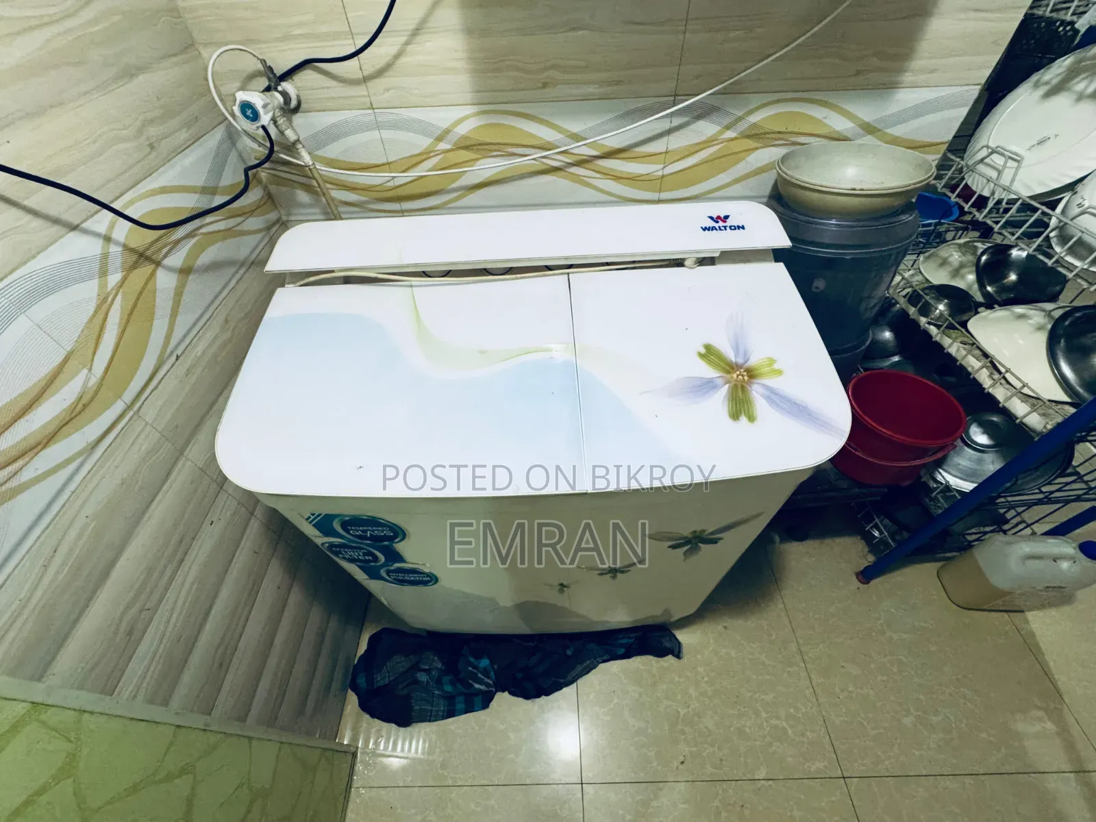 Walton Semi-Automatic 9kg Washing Machine