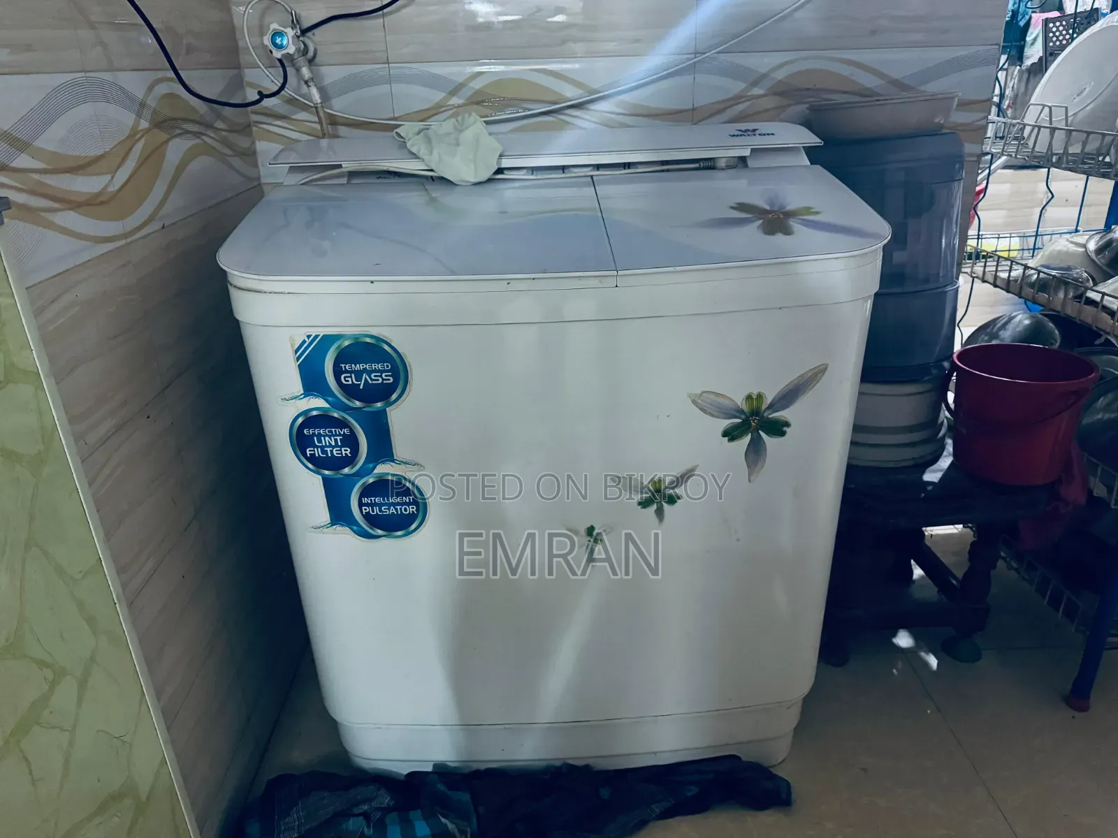 Walton Semi-Automatic 9kg Washing Machine