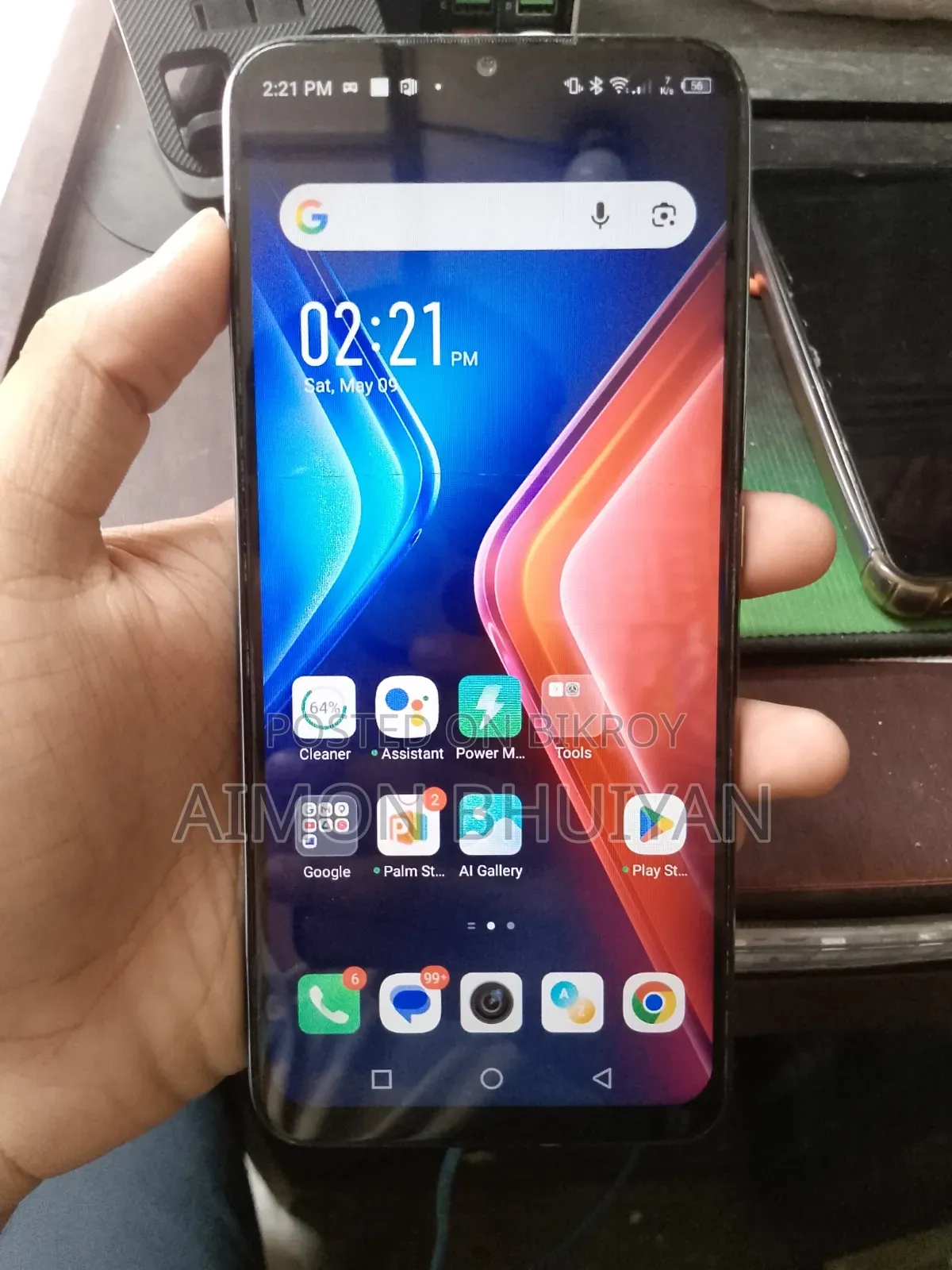 Infinix Hot 11 Play 64 GB Blue