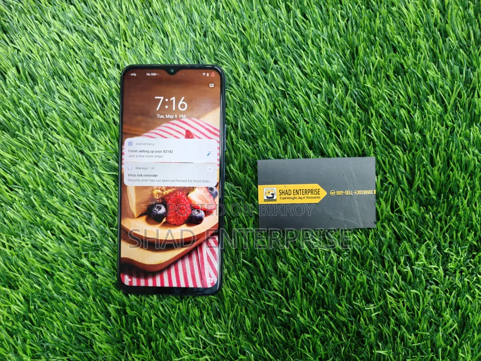 Vivo Y75 128 GB Black