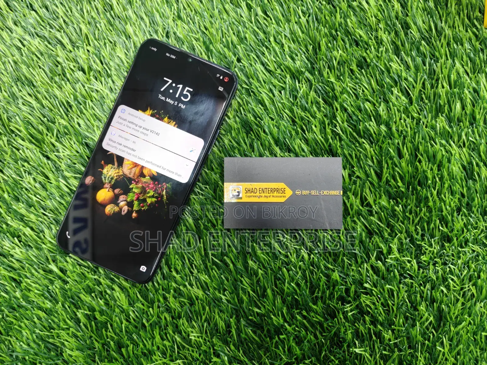 Vivo Y75 128 GB Black