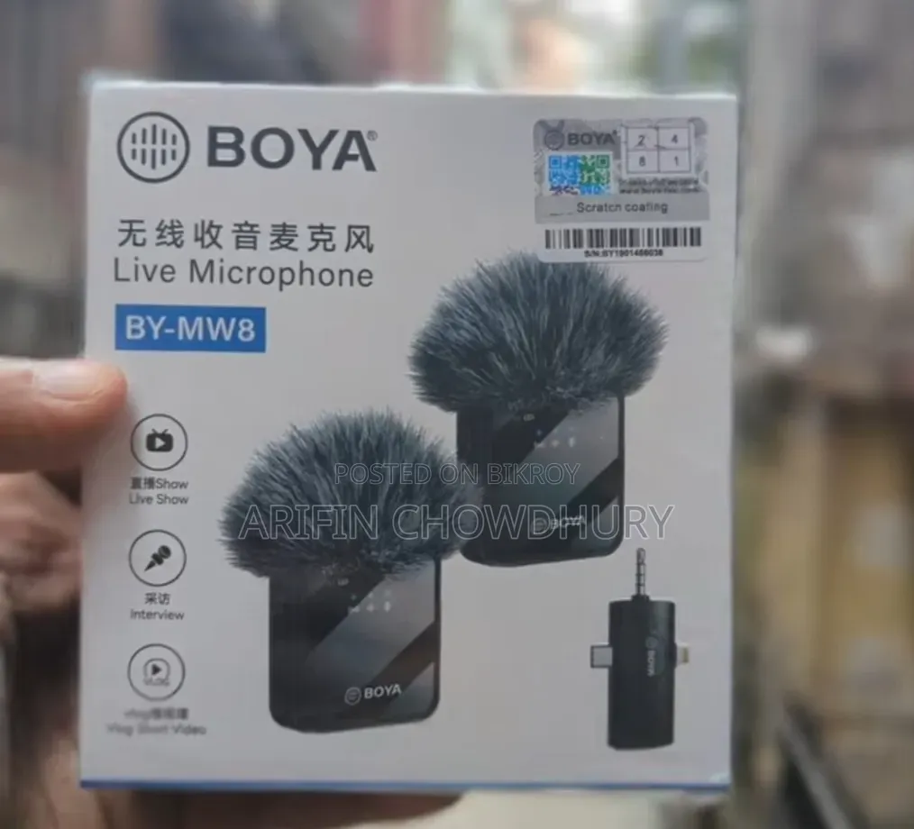 Boya by Mw-8 Microphone