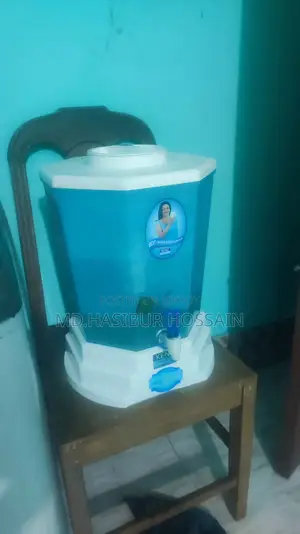 Gold Plus Gravity Based Uf Water Purifier 20l - White and Sky Blue