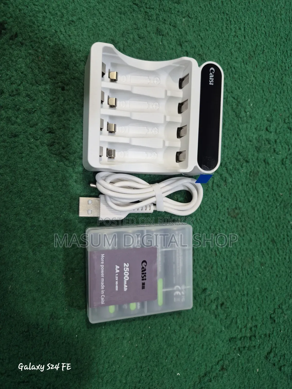 Caisi Smart Charger With 2500 Mah Battery