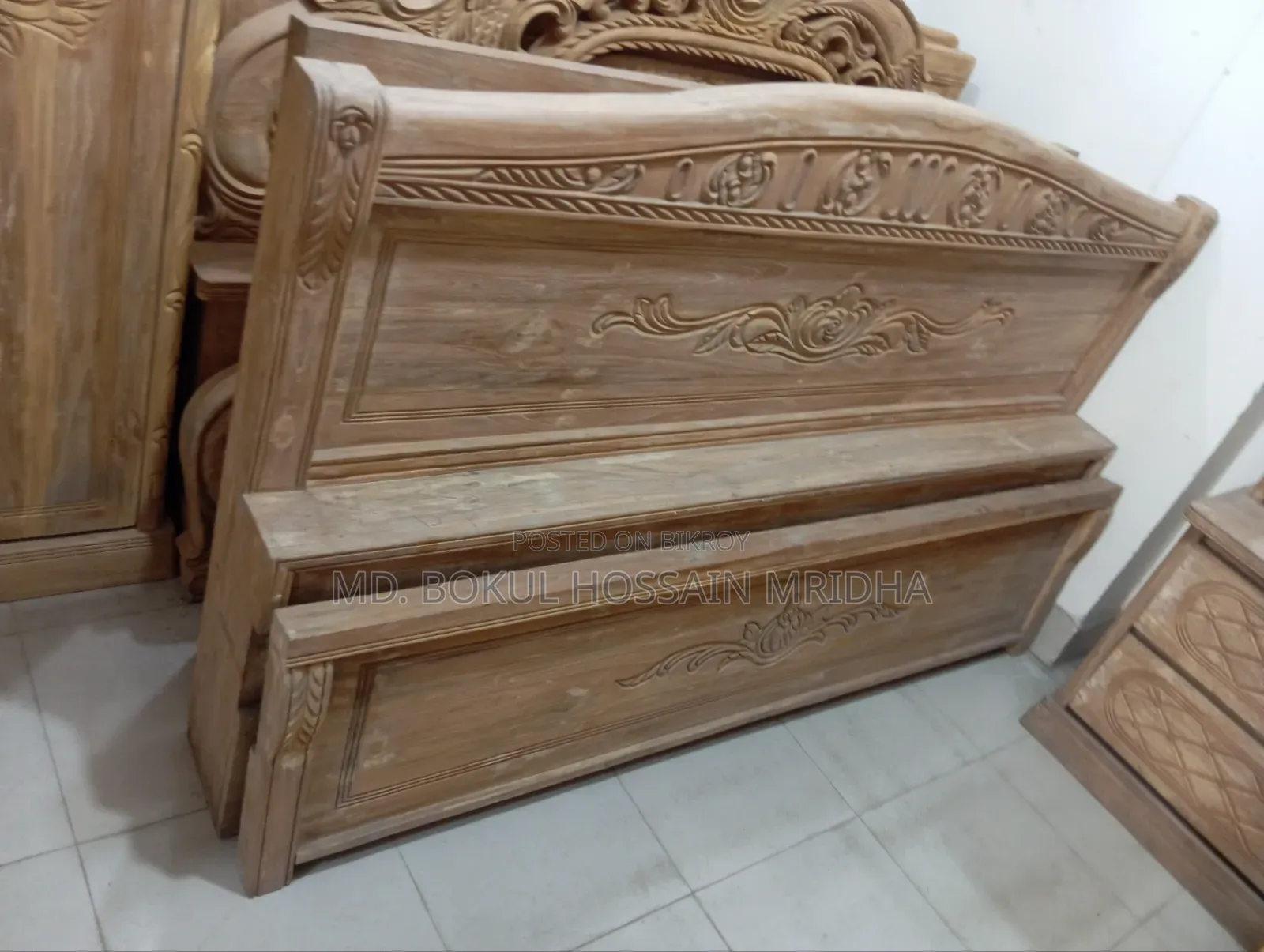 Bed 6*7 Chittagong Segun Wood