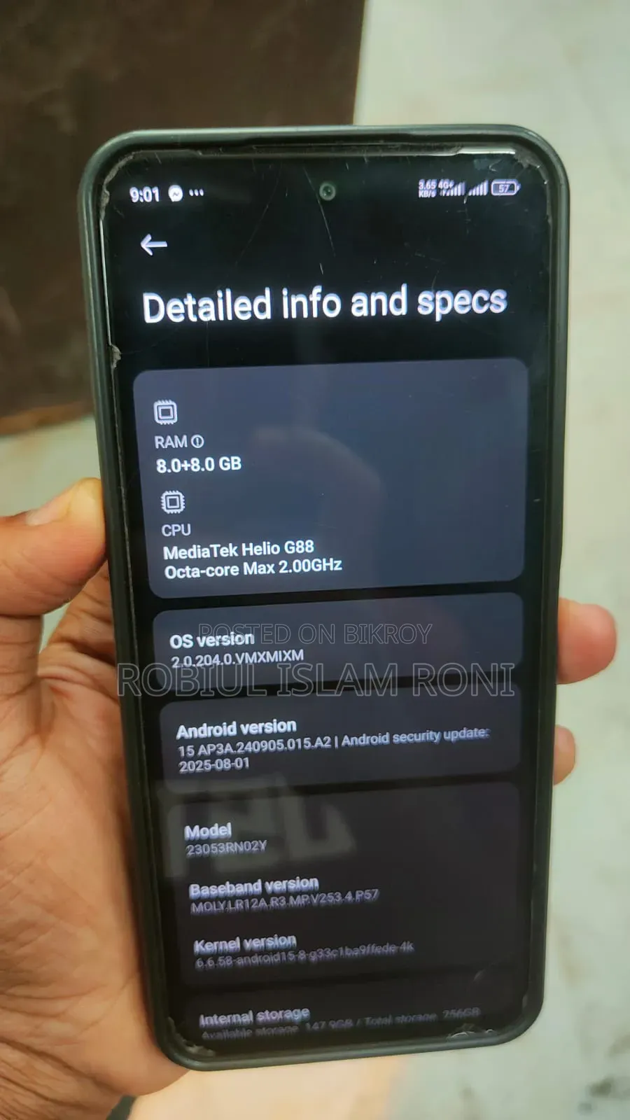 New Xiaomi Redmi 12 256 GB Red
