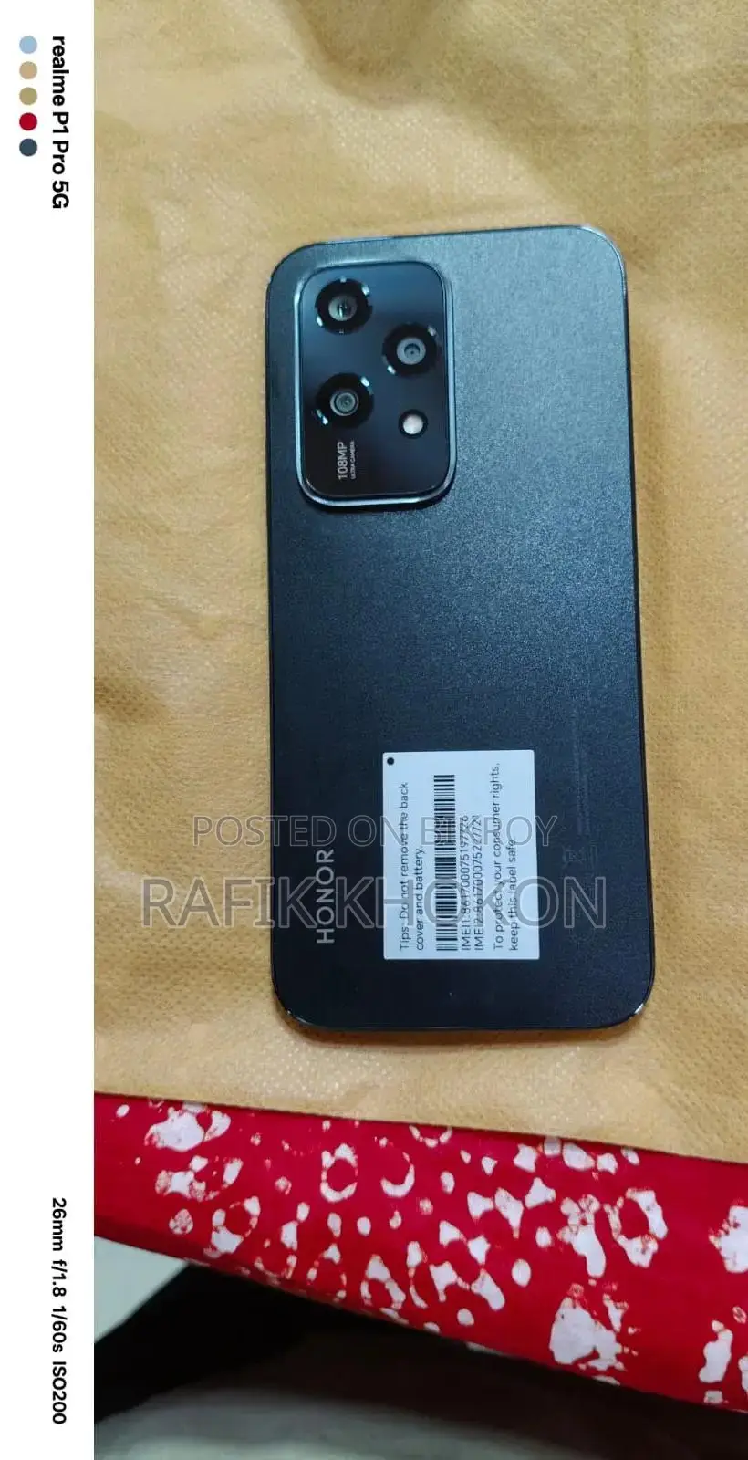Honor 200 Lite 12 GB Black