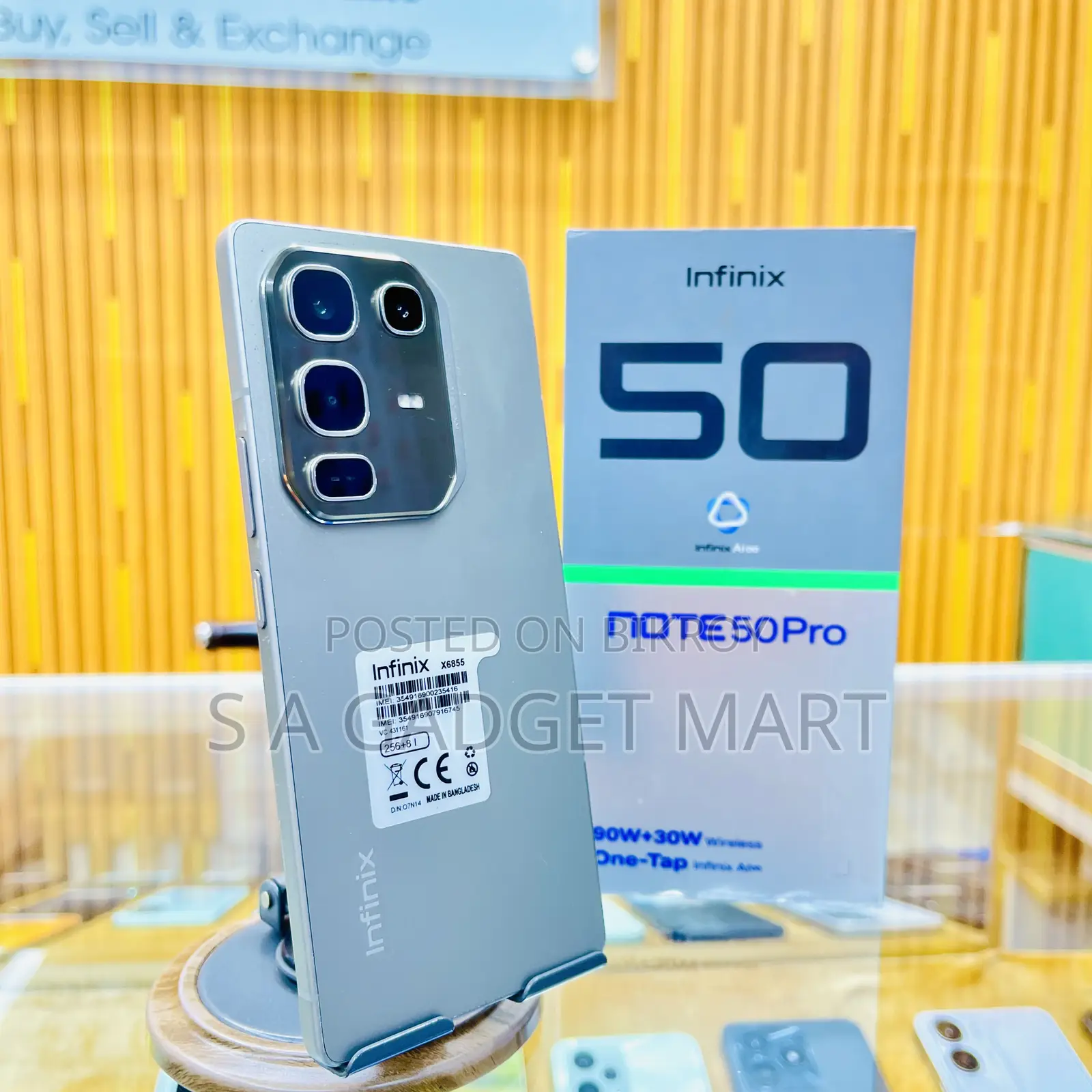 Infinix Note 50 Pro 256 GB Gray