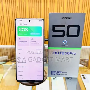 Infinix Note 50 Pro 256 GB Gray