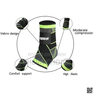 Breathable Adjustable Ankle Compression Support