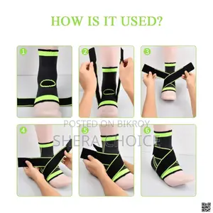 Breathable Adjustable Ankle Compression Support