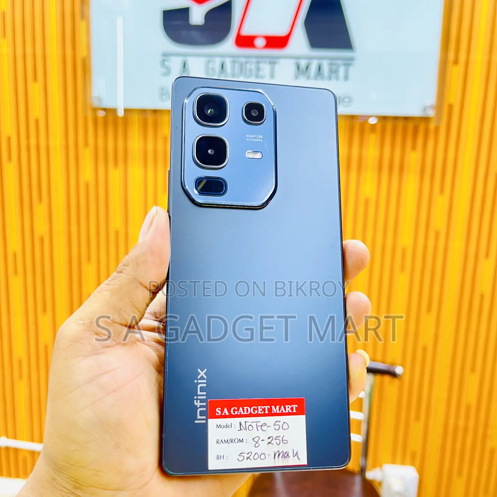 Infinix Note 50 4G 256 GB Black