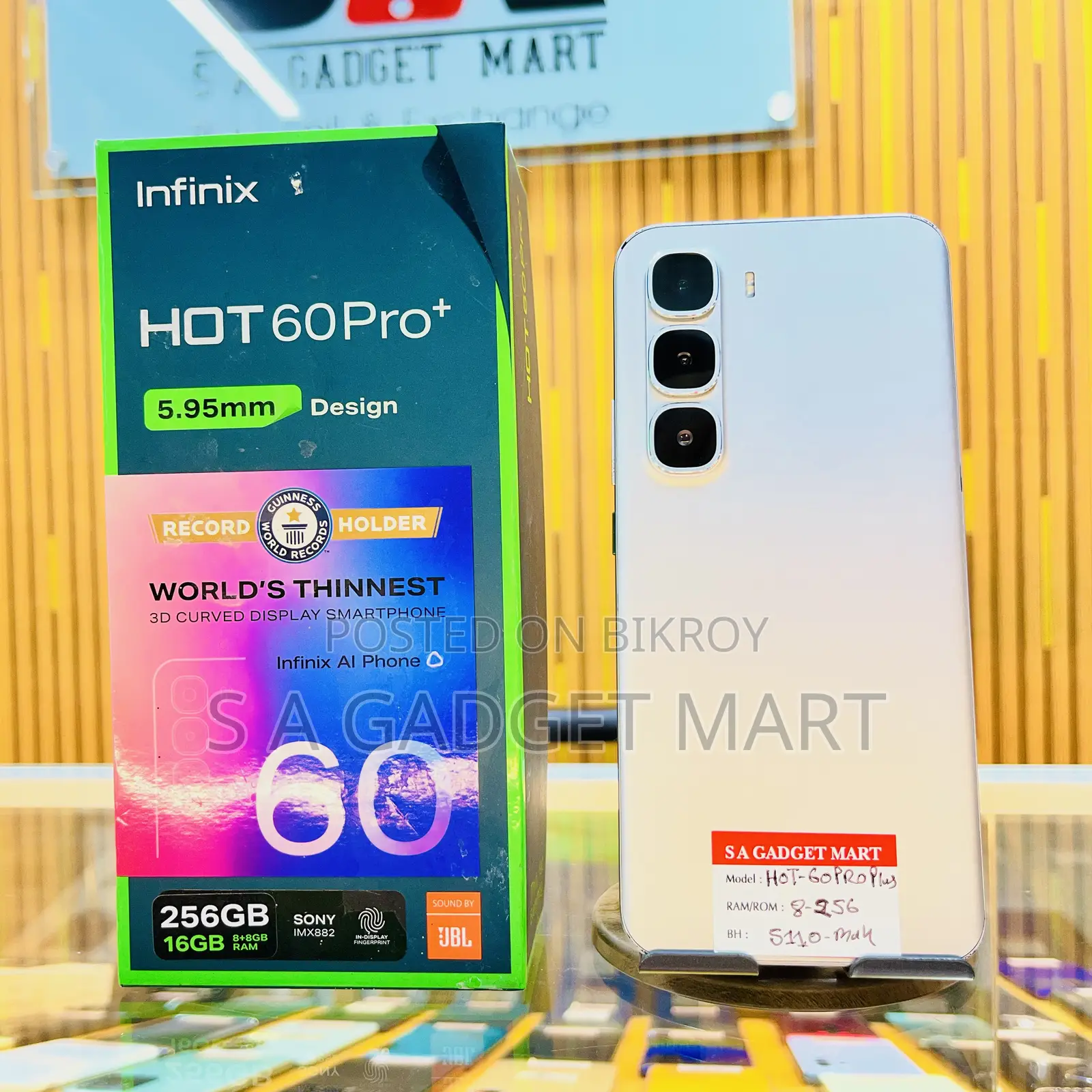 Infinix Hot 60 Pro+ 256 GB Gray