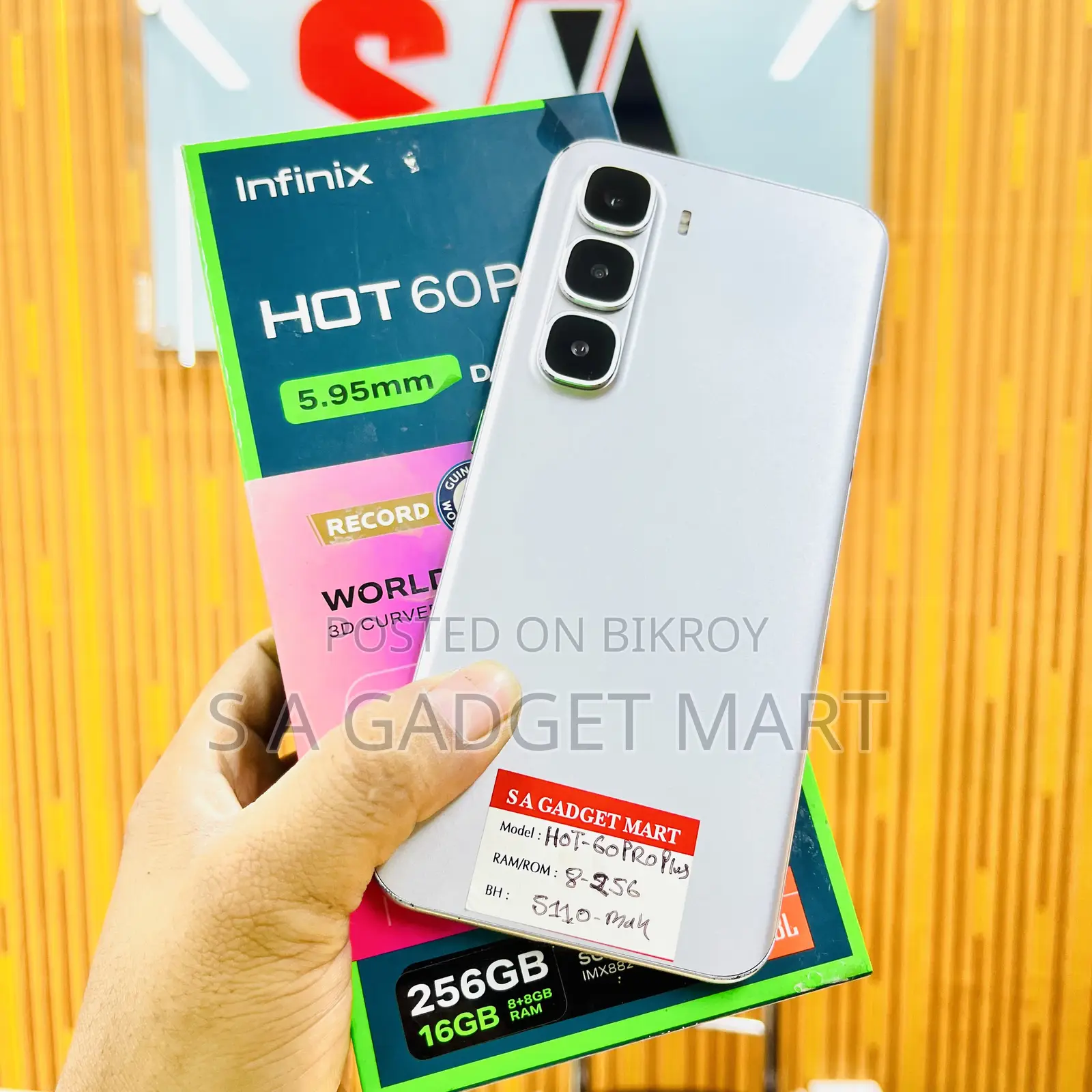 Infinix Hot 60 Pro+ 256 GB Gray