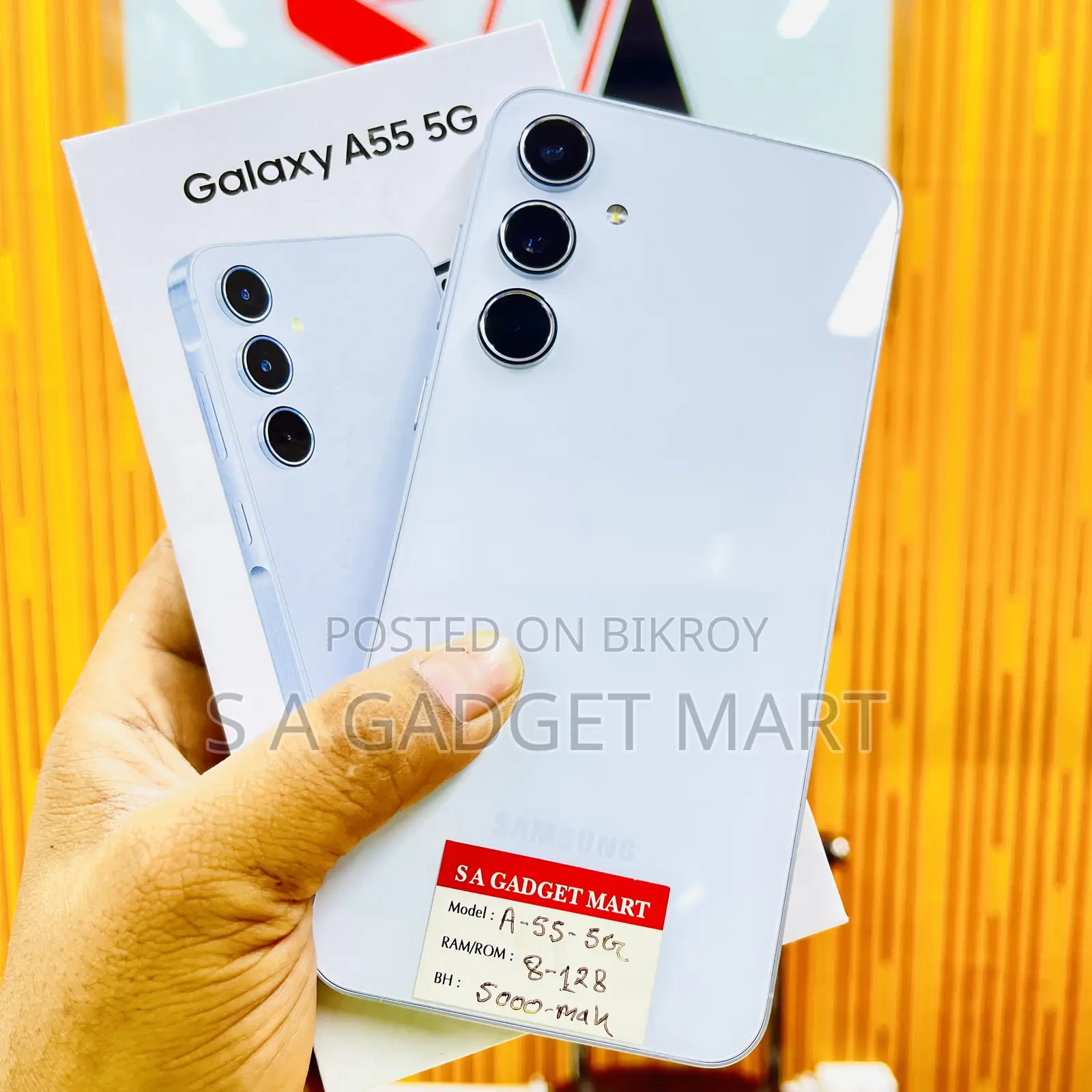 Samsung Galaxy A55 128 GB White