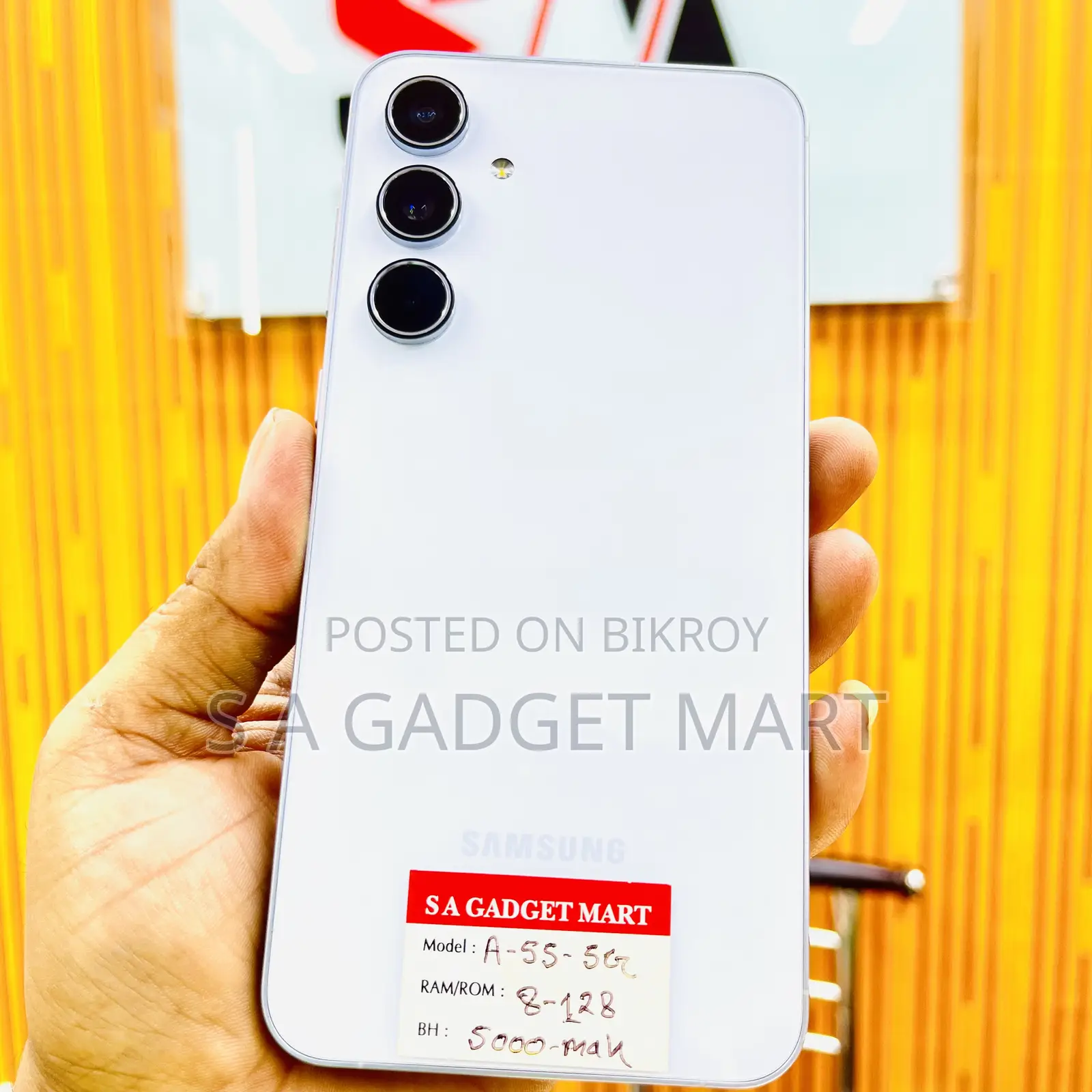 Samsung Galaxy A55 128 GB White