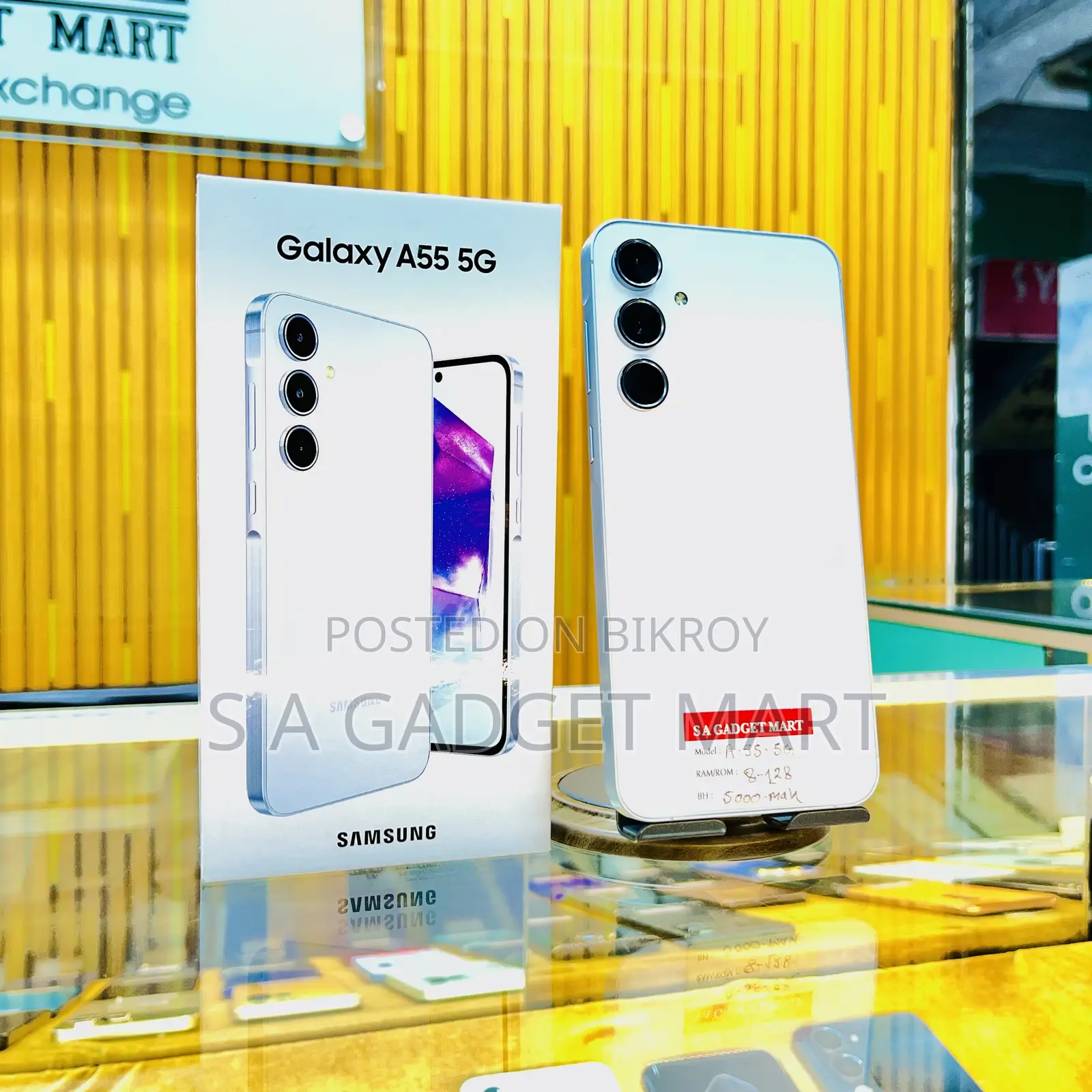 Samsung Galaxy A55 128 GB White