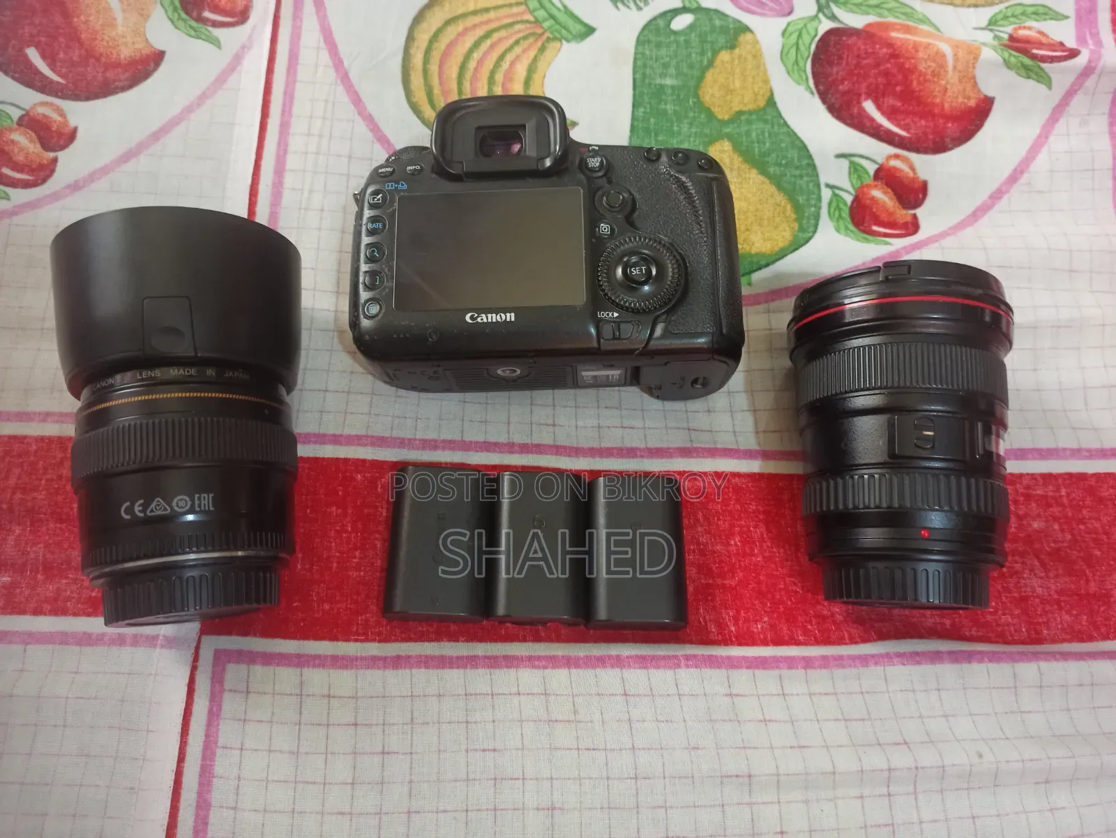 Canon 5d Mark 3 With 17-40mm and 85mm Lens