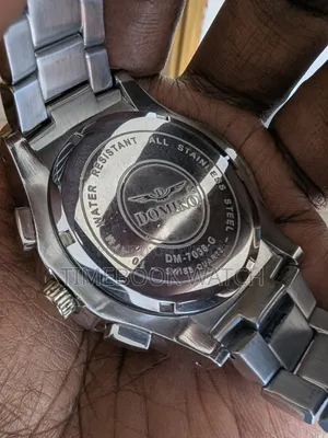 Domino Watch Beautiful Design 100% Authentic