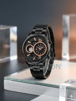 *Black or Gold? Define Your Signature Look With Skmei Luxury.