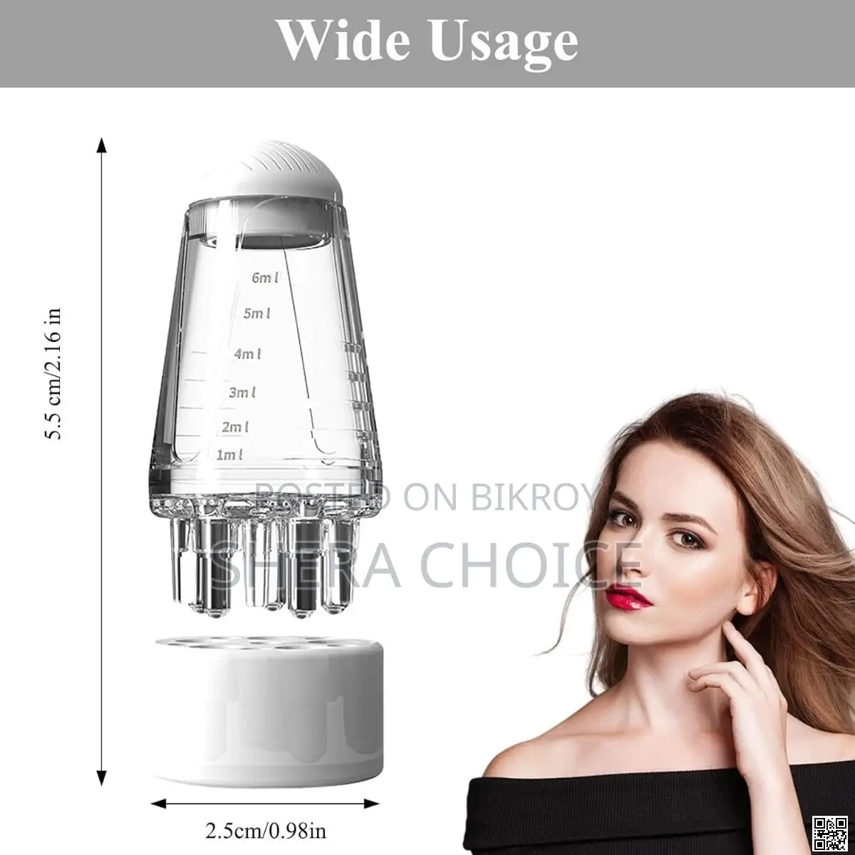 Scalp Applicator Liquid Comb Massager