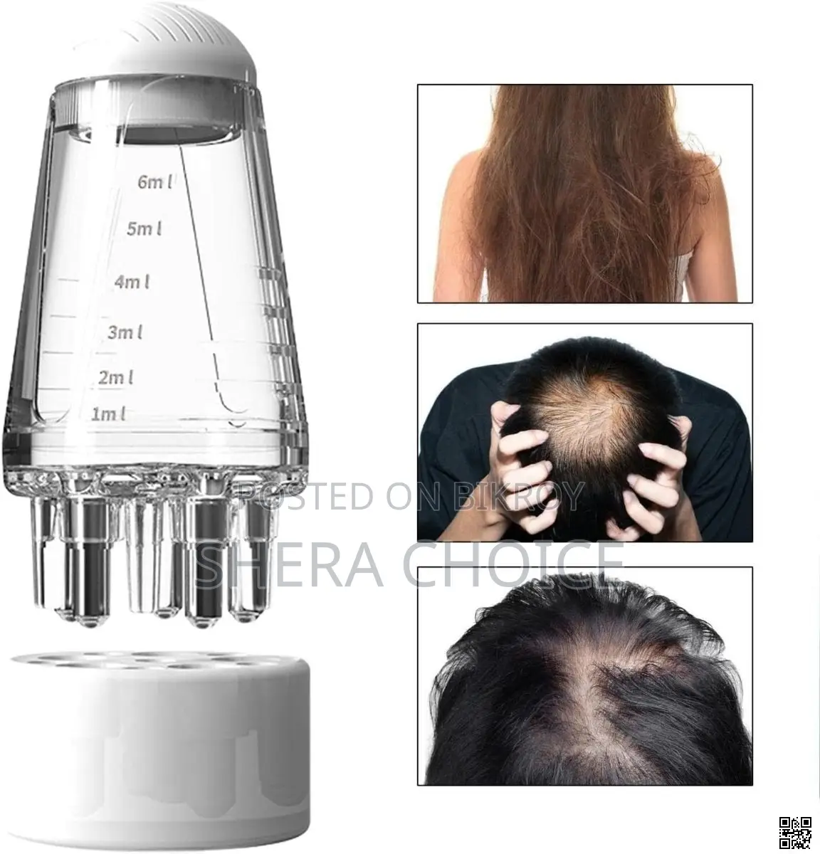 Scalp Applicator Liquid Comb Massager