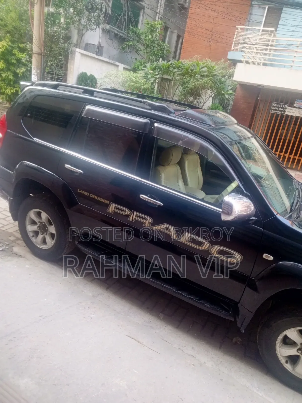 Toyota Land Cruiser Prado 2.7 3dr 2003 Black