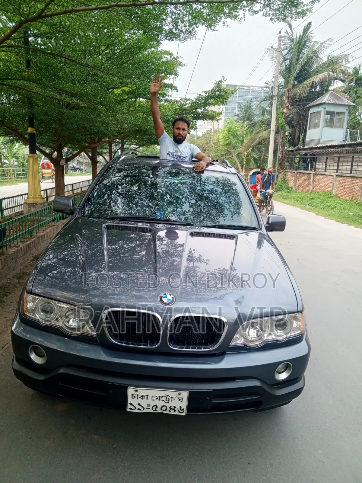 BMW X5 4.4i ২০০৩ গ্রে