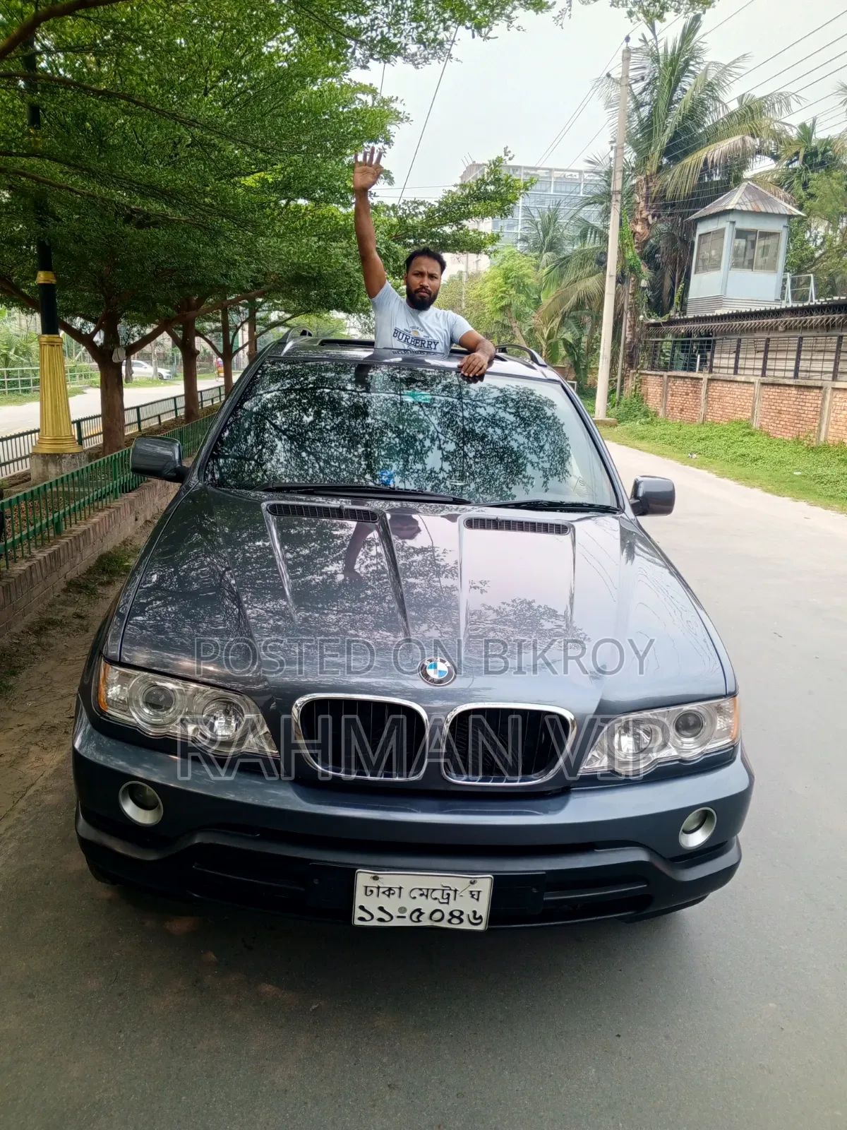 BMW X5 4.4i ২০০৩ গ্রে