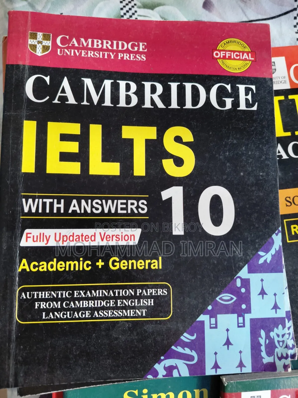 Cambridge IELTS 10 to 19 Book With Audio 29 Plus Items