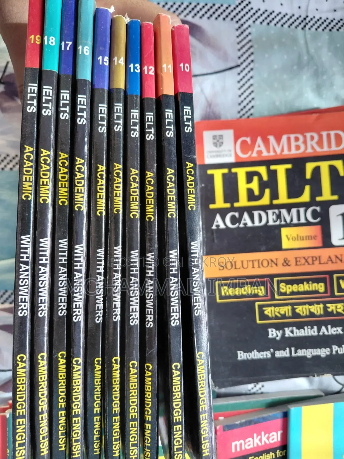 Cambridge IELTS 10 to 19 Book With Audio 29 Plus Items