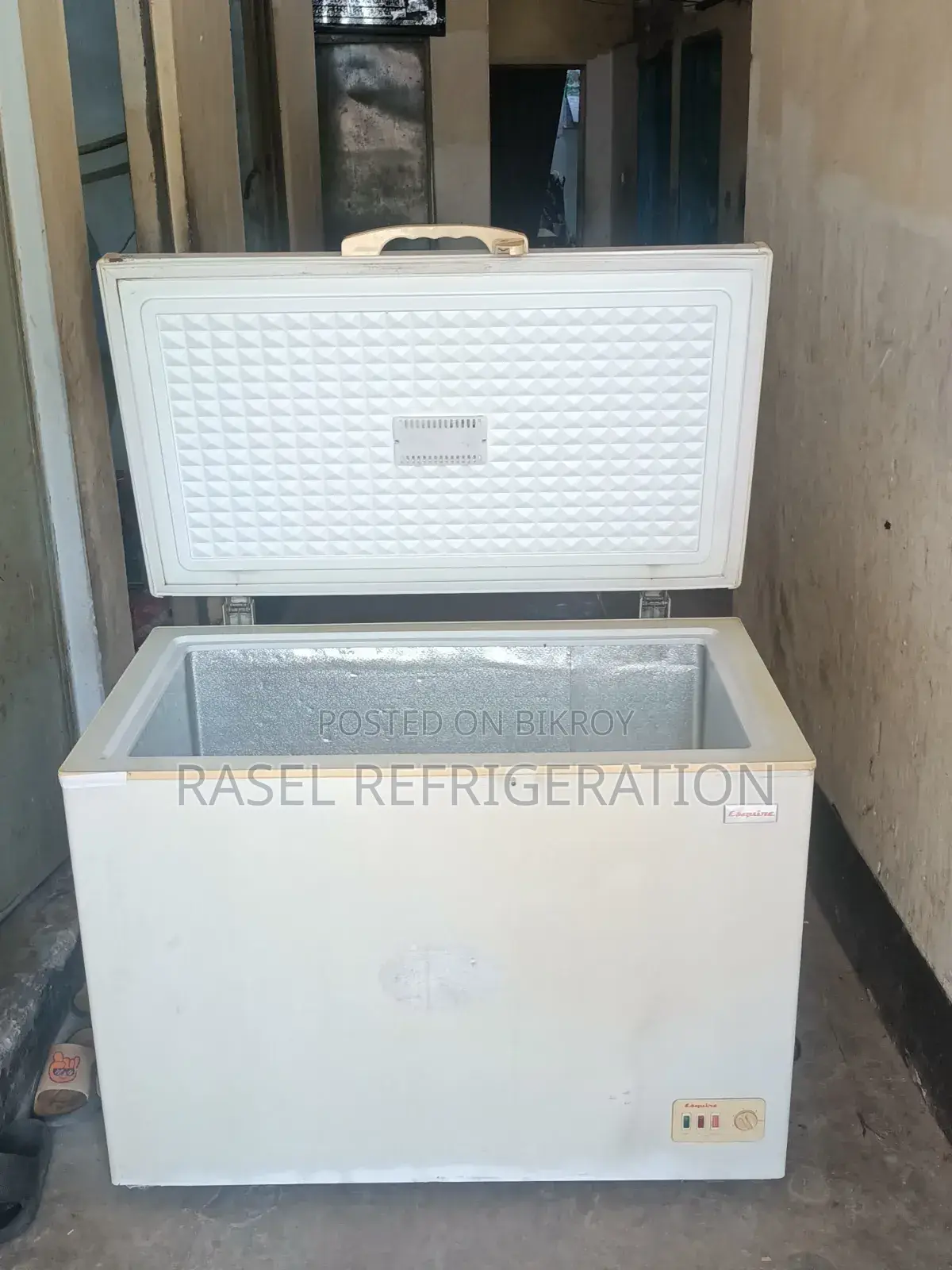 320-liter running Squire company deep fridge for sale.